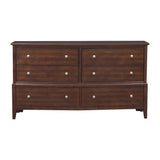 Cotterill 6 Drawer Dresser in Cherry 1730-5