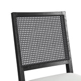 Bahama Breeze 5PC Standard Height Dining Set in Black-Table and Four Chairs