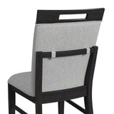 Transcend Dining Set in Charcoal