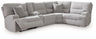 Acklen Place Power Reclining Sectional with Storage Console