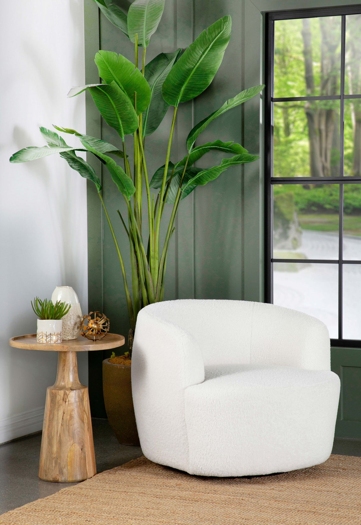 Hudson Swivel Accent Chair