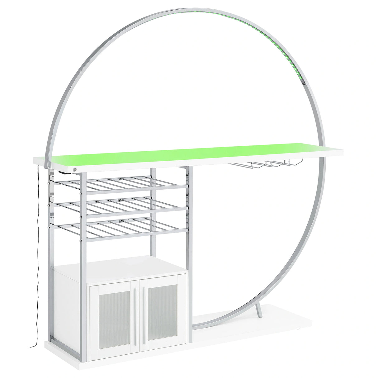 Risley Wine Cabinet with LED Lighting