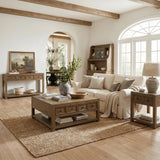 Heritage & Home Sofa Table in Oak Brown