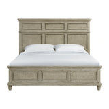 Whit-Ash Panel Bed