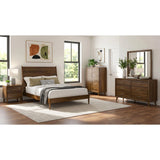 Malibu 6-Drawer Dresser in Walnut