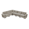 Dublin-(7)6-Piece Modular Sectional image
