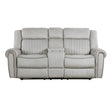 Brennen-Power Double Reclining Love Seat with Center Console image