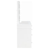 Regina Makeup Vanity Table with LED Mirror and Stool