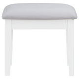 Regina Makeup Vanity Table with LED Mirror and Stool