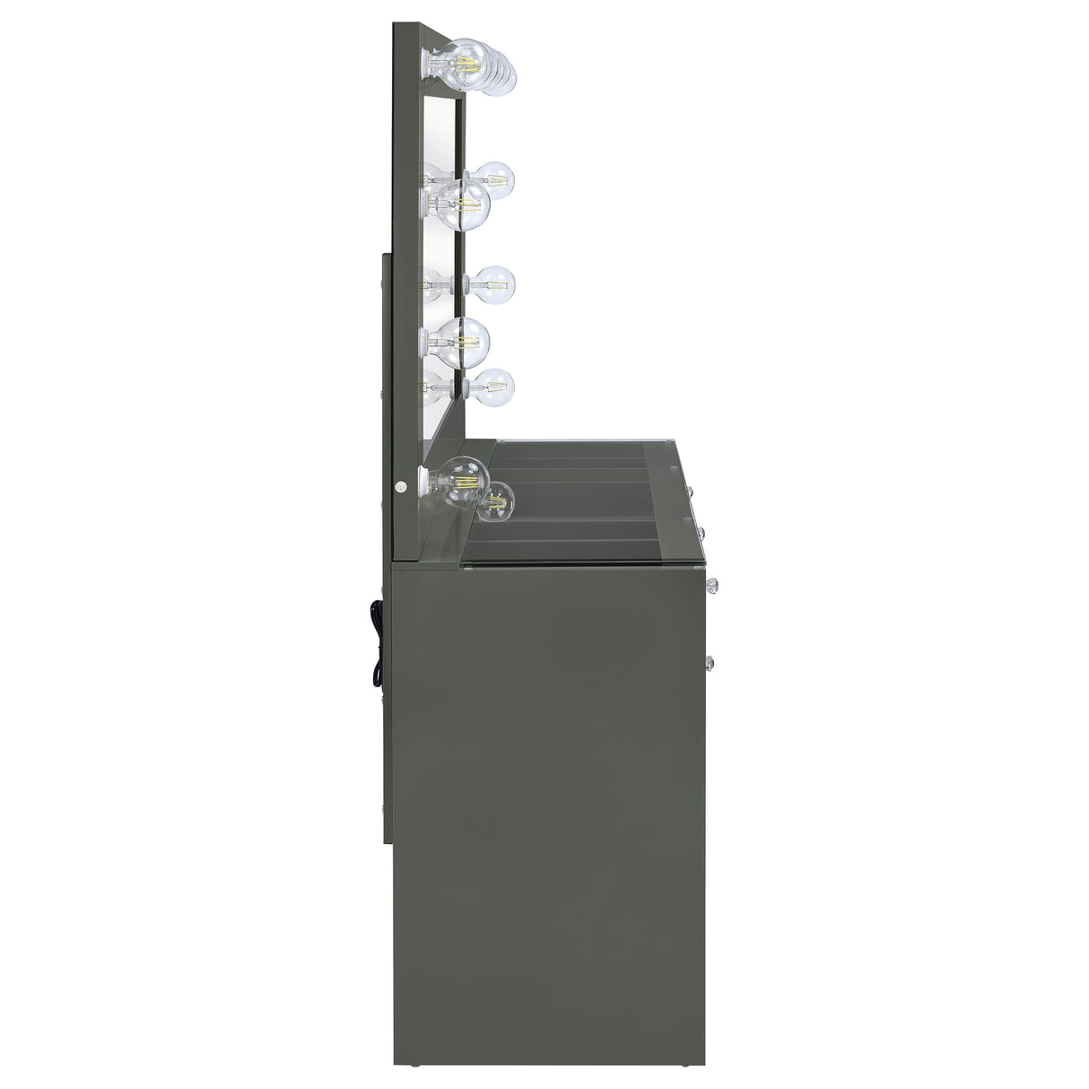 Acena Makeup Vanity Table with LED Mirror
