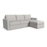 Flex Sofa with Standard Arm and Ottoman