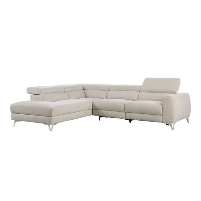 Bienvenue-(2)2-Piece Power Reclining Sectional with Left Chaise image