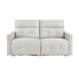 Salida-(2)Power Double Reclining Love Seat with Power Headrests image