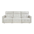 Salida-(3)Power Double Reclining Sofa with Power Headrests image