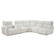 Salida-(6)6-Piece Modular Power Reclining Sectional with Power Headrests image