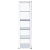 Aero Curio Cabinet with LED Lighting