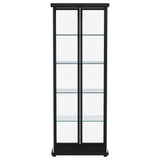 Aero Curio Cabinet with LED Lighting