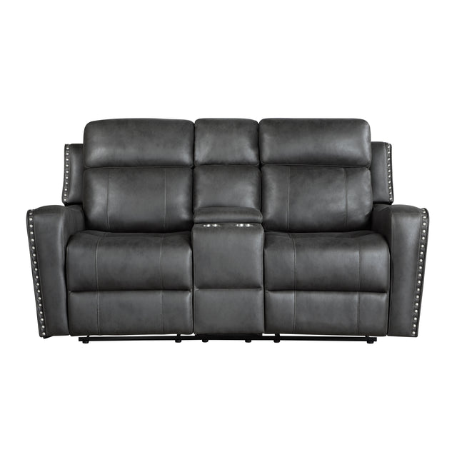 Kellen-Power Double Reclining Love Seat with Center Console image