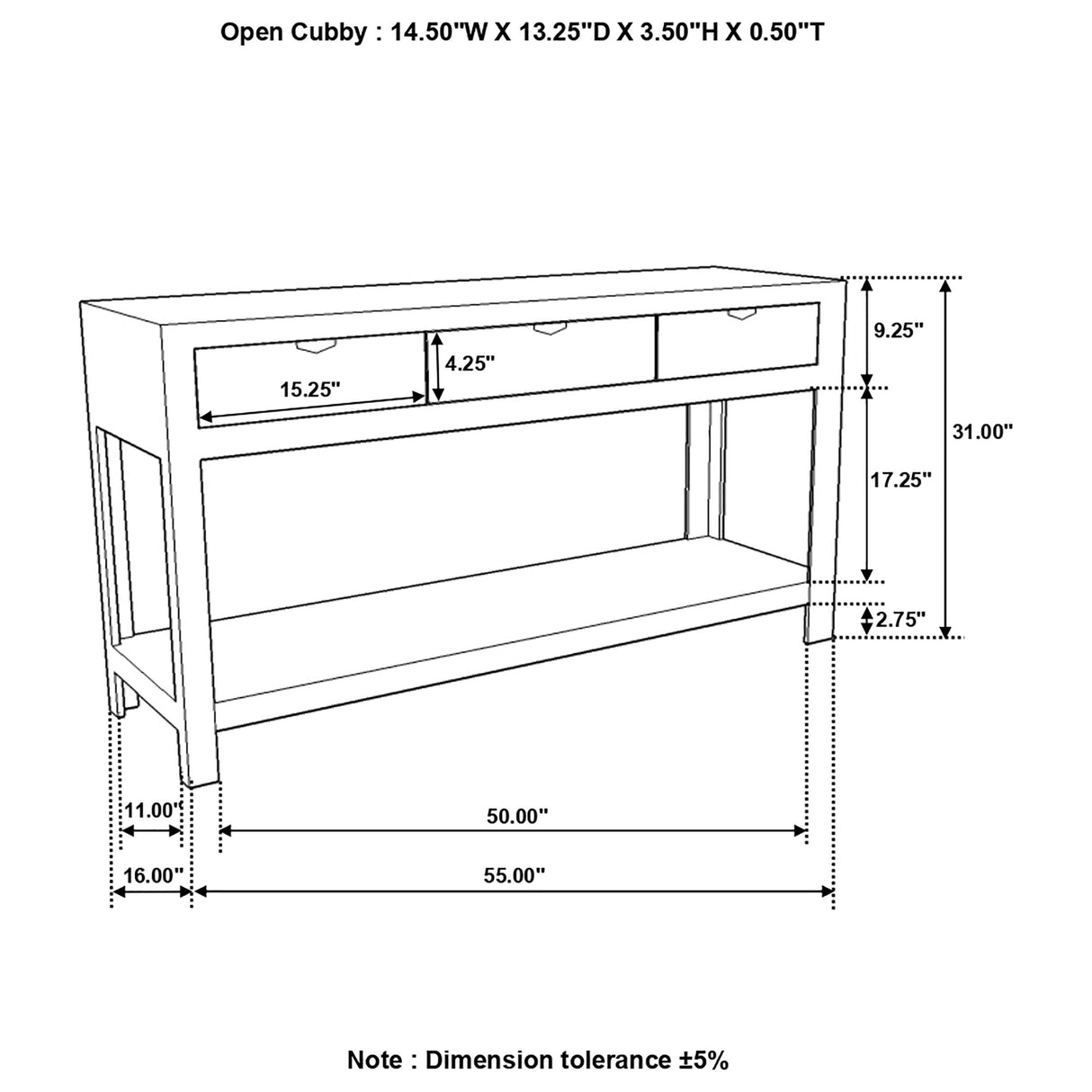 Esther Console Table