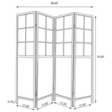 Edwards Four-Panel Room Divider