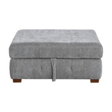 9624GY-4 - Storage Ottoman