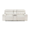 Celeste-Power Double Reclining Love Seat with Center Console, Power Headrests, Hidden Arms Cup Holders, Charging Ports and Wireless Charger image