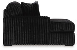 Midnight-Madness Sectional with Chaise