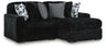 Midnight-Madness Sectional with Chaise