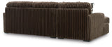 Midnight-Madness Sectional Sofa with Chaise