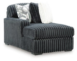 Midnight-Madness Sectional with Chaise