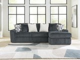 Midnight-Madness Sectional Sofa with Chaise