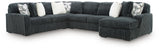 Midnight-Madness Sectional with Chaise
