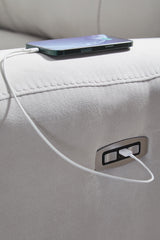 Social Pointe Reclining Loveseat