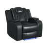 Carlo Power Motion Recliner with Power Headrest, LED