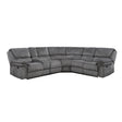Muirfield-(3)3-Piece Reclining Sectional with Left Console image