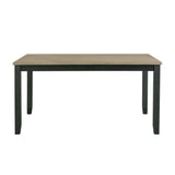 Martin 6 PC Dining Set (Black Base)