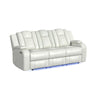 Carlo Power Motion Sofa with Power Headrest, Dropdown Table, Power Strip, LED and Reading Light