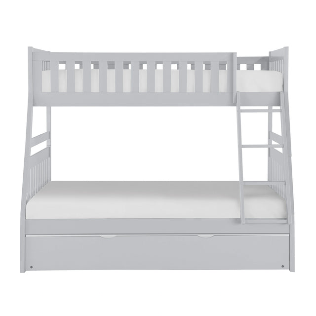 Orion-(4) Twin/Full Bunk Bed with Twin Trundle image