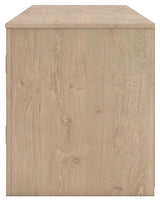 Cayboni 71" TV Stand with Electric Fireplace