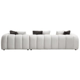 Sectional Sofa w/8 Pillows