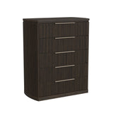 Sylvie UPH Bedroom Set with White Fabric