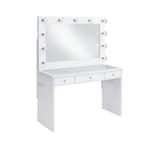 Ariana Complete Dressing Table with Lightbulbs