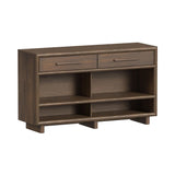 Brisbane 2PC Occasional Table Set in Brown-Coffee Table & End Table