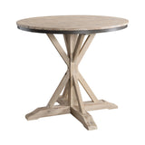 Callista Round Counter Height 5PC Dining Set-Table and Four Stools
