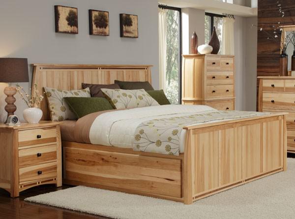 A-America Adamstown Queen Panel Storage Bed