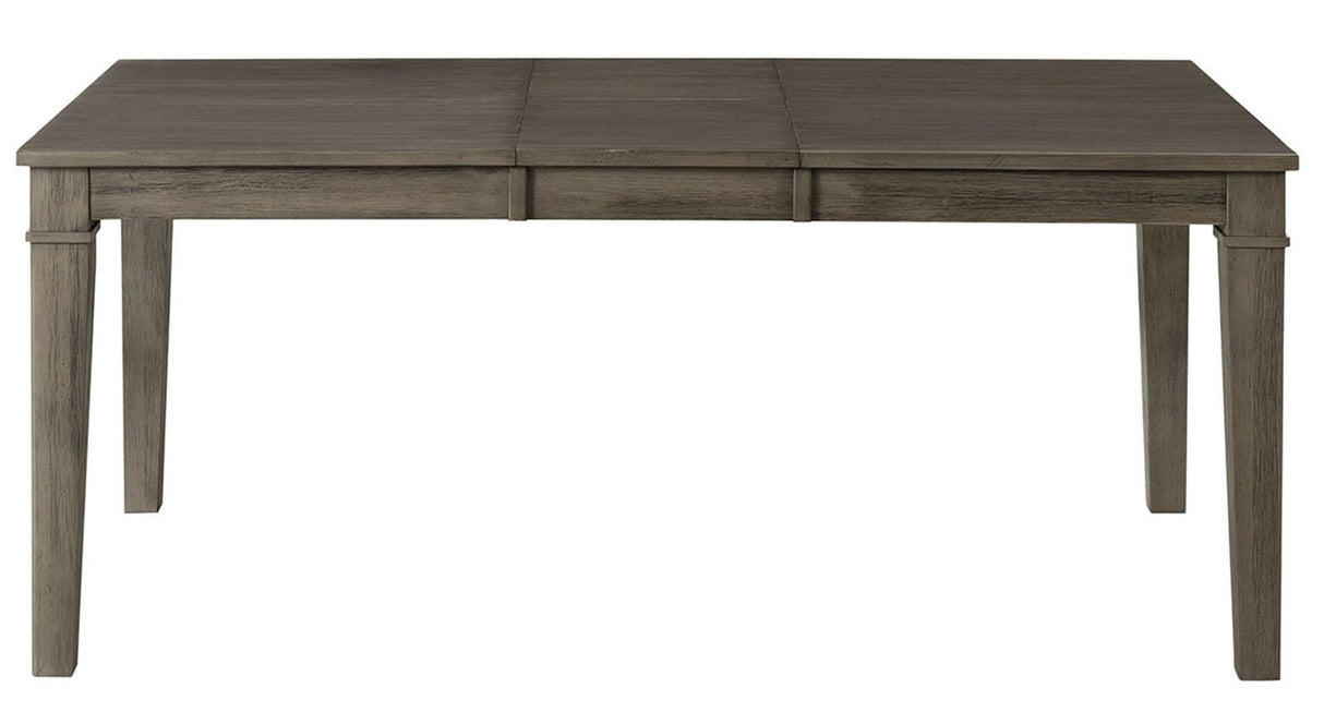 A-America Furniture Huron Leg Table in Distressed Gray