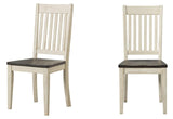 A-America Furniture Huron Slatback Side Chair in Coffee (Set of 2)