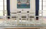 A-America Furniture Mariposa Gathering Table in Coffee
