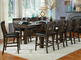 A-America Furniture Mariposa Slatback Upholstered Barstool in Warm Grey (Set of 2)