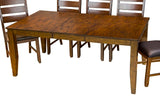 A-America Furniture Mason Rectangular Butterfly Table in Macciato